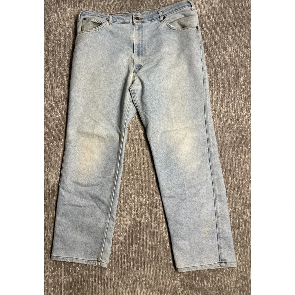 Vintage Levi Strauss Co Mens Silver Medal Jeans 36x28 Blue Denim Classic Fit